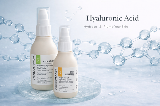 Hyaluronic Acid Explained — Molecular Weight, How It Works & Why Environment Matters | PERSONTAGE
