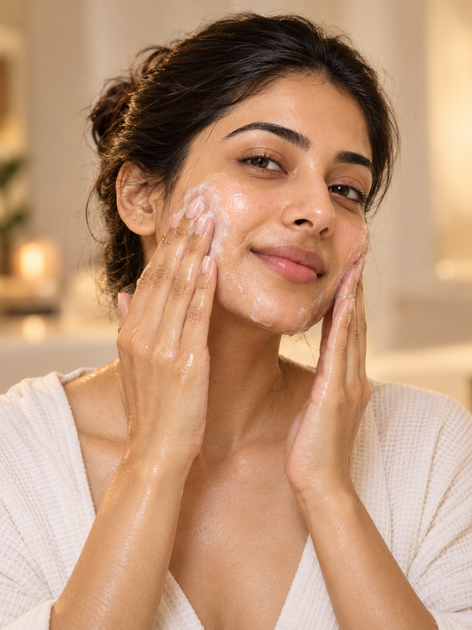 AHA Exfoliating Face Wash - Deep Cleansing with Mild Exfoliation (100ml)
