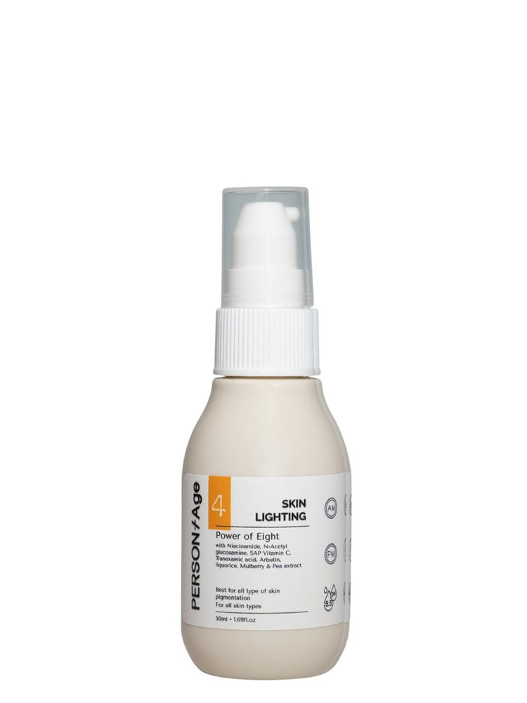 Persontage POWER OF 8 – Pigmentation Correcting Serum - Skincare bottle labeled 'Power of Eight' on a white background