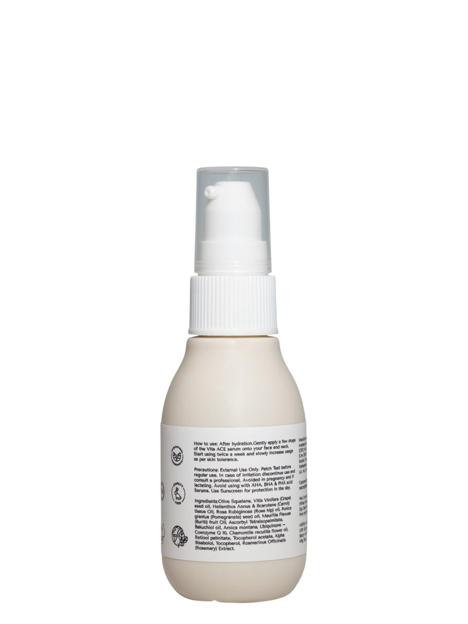 Persontage VITA A.C.E (0.5% Retinol)  serum – White spray bottle with a label on a white background