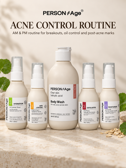 ACNE CONTROL ROUTINE – Clarifying Skin Routine Set.