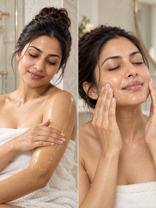 CLEANSING Bath Oil: Nourishing Wash-Off Oil (250ml)