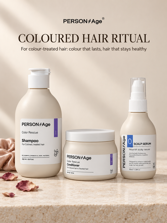 COLOURED HAIR Ritual kit for coloured hair.