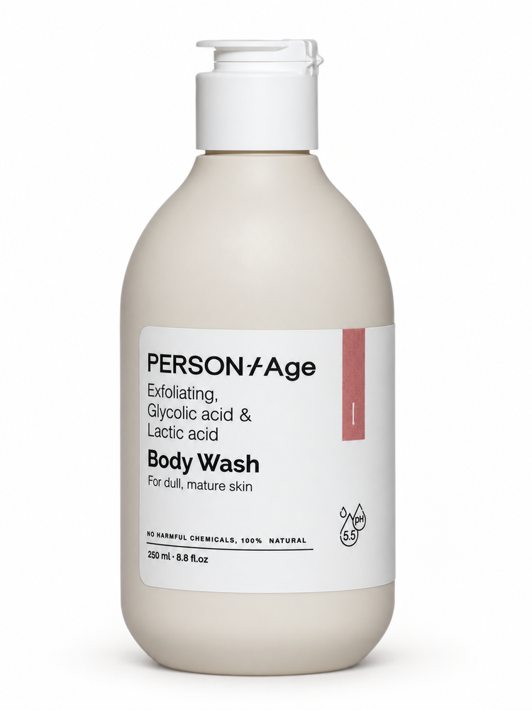 EXFOLIATING Body Wash – Skin Renewal Cleanser (250ml)