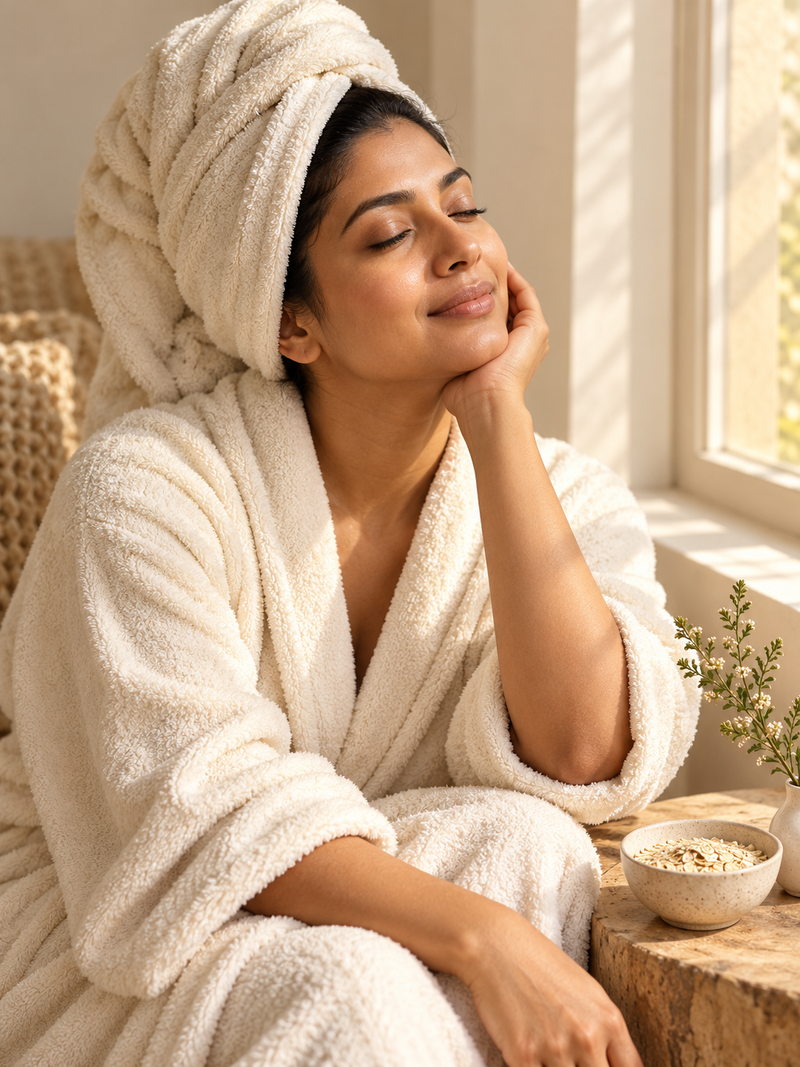 Weekend spa at home