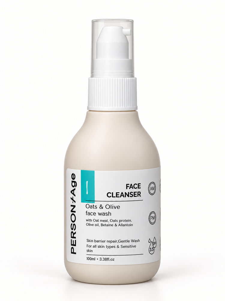 OATS & OLIVE Face Wash - Gentle Sulphate Free Cleanser (100ml)