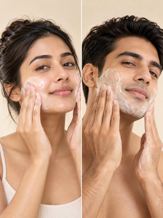 OATS & OLIVE Face Wash - Gentle Sulphate Free Cleanser (100ml)