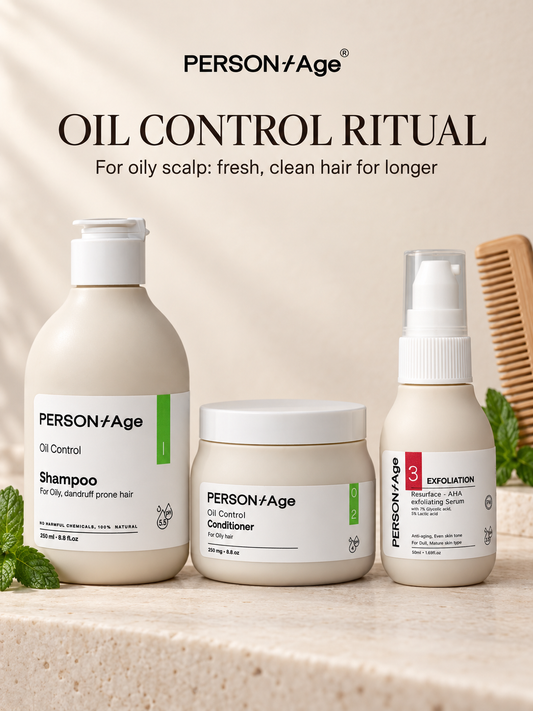 OIL CONTROL RITUAL Kit for oily hair..