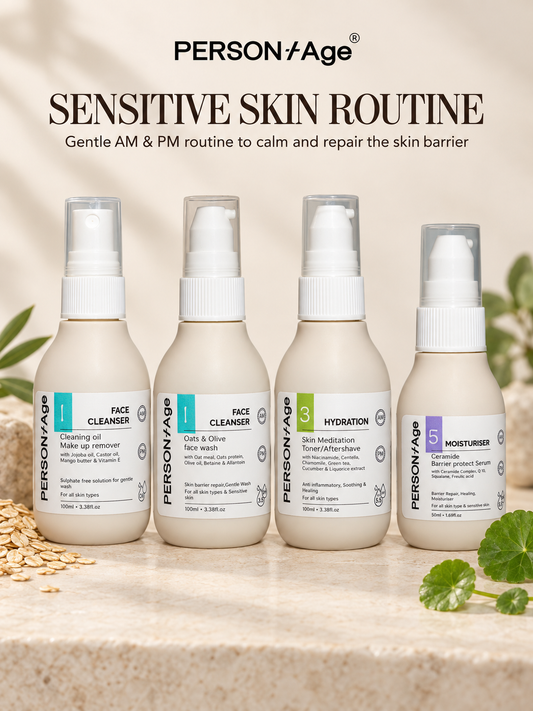 SENSITIVE SKIN ROUTINE – Barrier Repair Routine Set